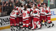 Carolina juhlii Stanley Cupin voittoa.