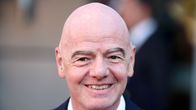 Gianni Infantino hymyilemässä.
