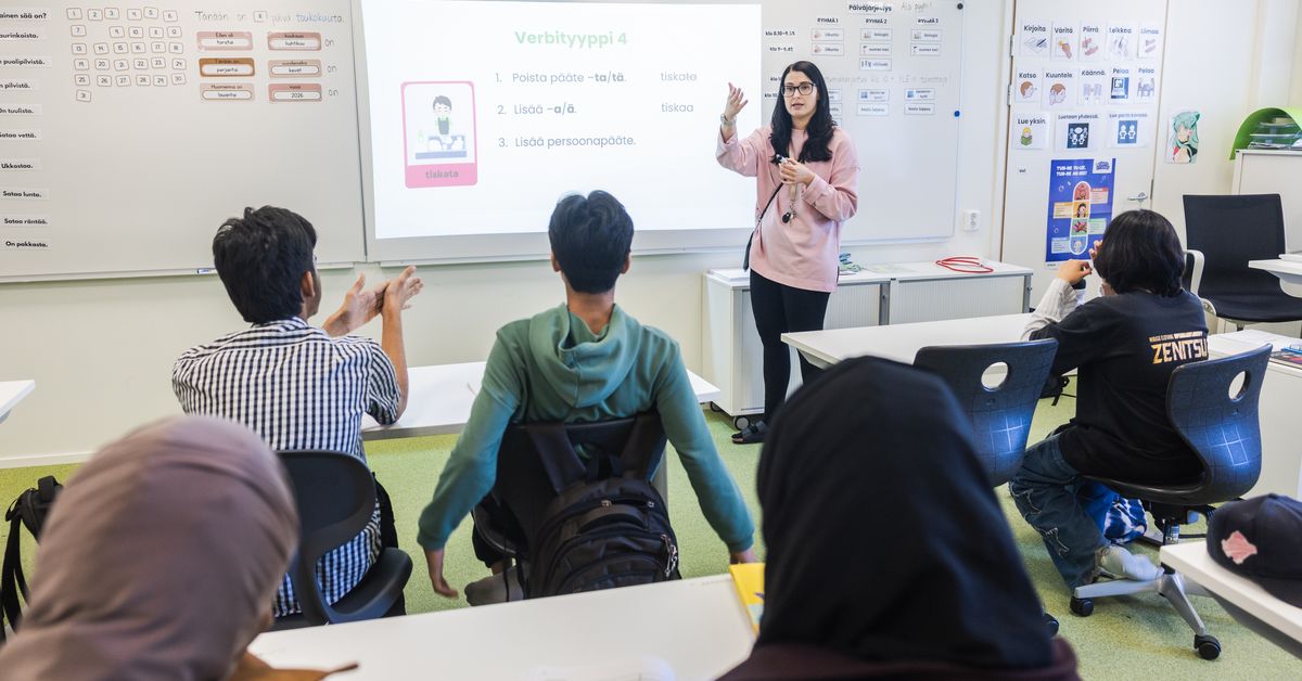 Finland’s immigrant mix is changing sharply