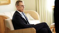 Alexander Stubb haastattelussa.