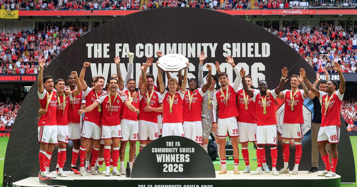 Arsenal besegrade Manchester City med 3–0 i FA Community Shield-matchen