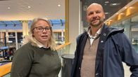 Puumalan kunnanjohtaja Niina Kuuva ja Mikkelin kaupunginjohtaja Janne Kinnunen katsotaan suoraan kameraan.
