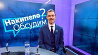 Ylen toimittaja Maksim Fedorov.