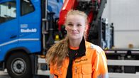 Henkilökuvassa Anni Ryti, toisen kauden logistiikan opiskelija Stadin ammattiopistossa.