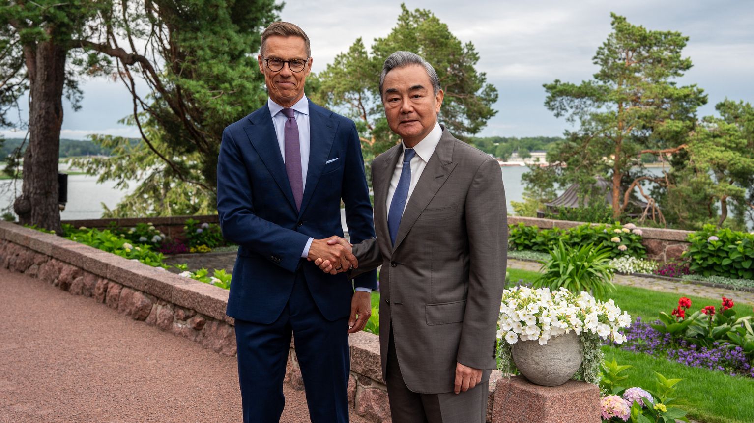 Chinese Foreign Minister Wang Yi visited Finland