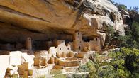 En av klippbyarna i Mesa Verde.