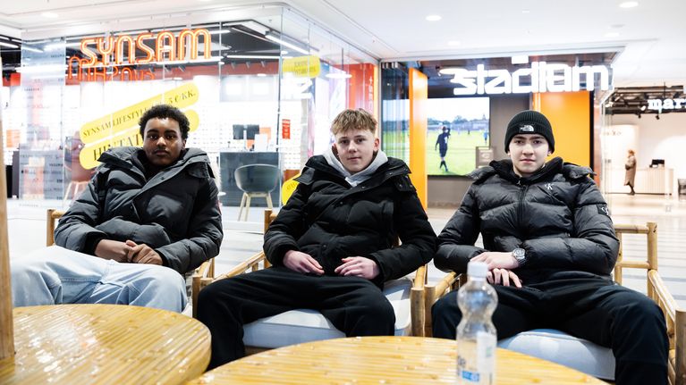 Marwaan Ahmed, Henry Kalda ja Robin Ciray Forumissa.