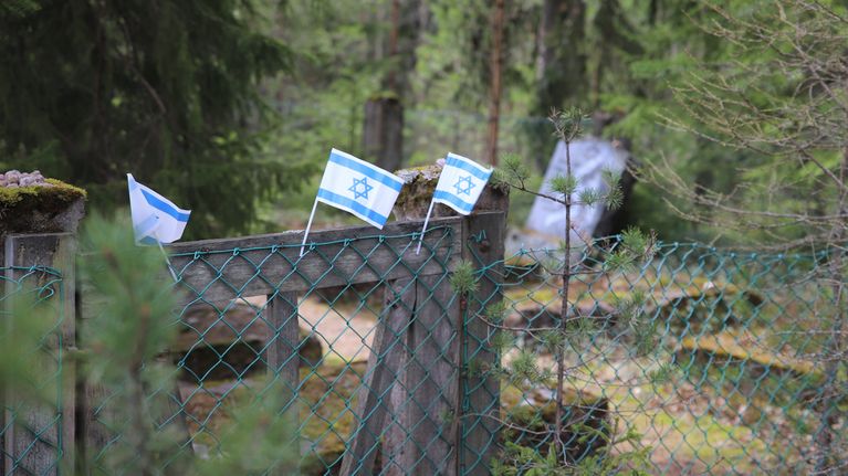 Juutalaisten hautausmaa Haminassa.