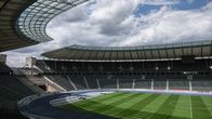 Berliinin olympiastadion kuvassa.