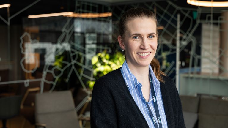 Henkilökuvassa Mia Tuomisto, HR-johtaja, Svea bank.