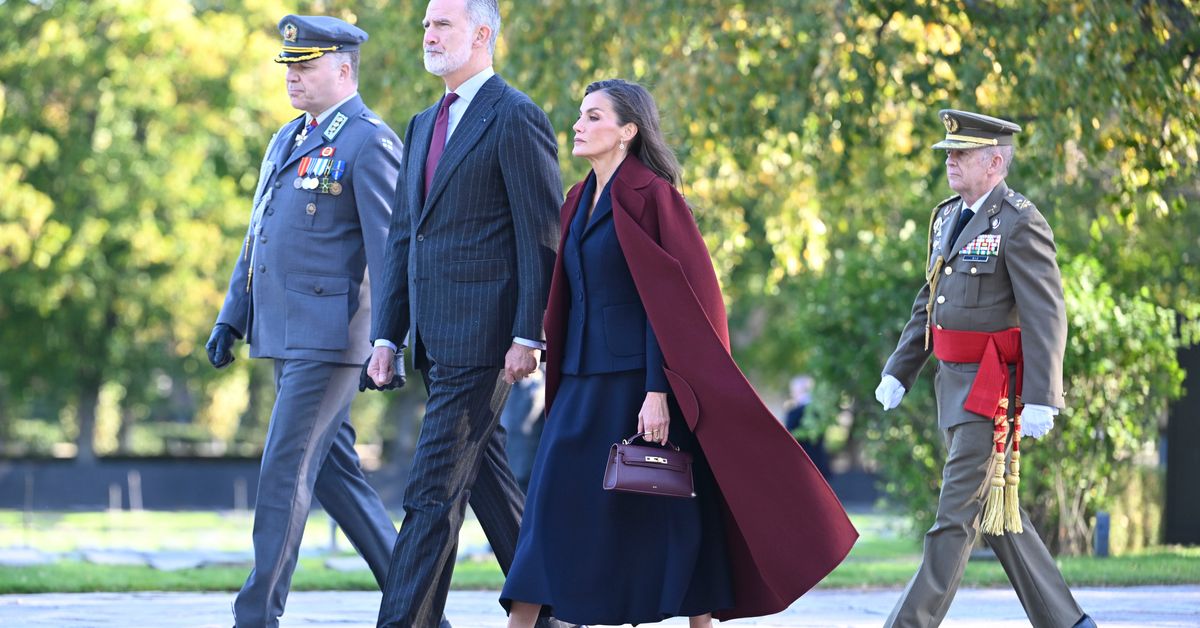 Queen Letizia Honors Finland in Finnish Brand Andiata