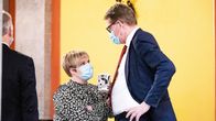 Annika Saarikko ja Matti Vanhanen