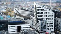 Tampereen areenan rakennustyömaa.
