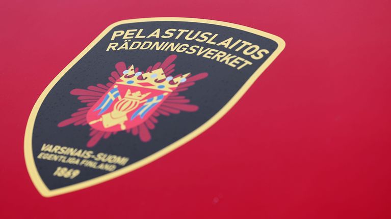 Varsinais-Suomen pelastuslaitoksen logo.