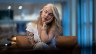Suomalainen laulaja ja lauluntekijä Evelina, Universal Music, Helsinki, 28.9.2020.