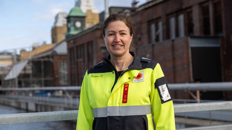 Stora Enson Varkauden tehtaanjohtaja Katarina Nikkinen.