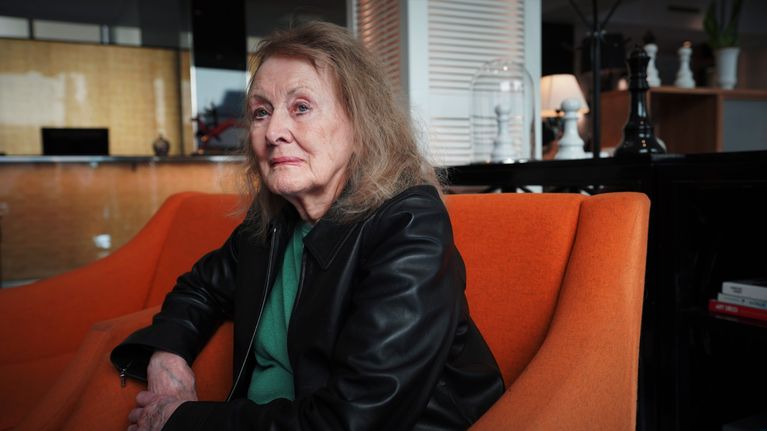 Ranskalainen kirjailija Annie Ernaux.