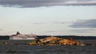 Baltic Princess passerar Runsala.