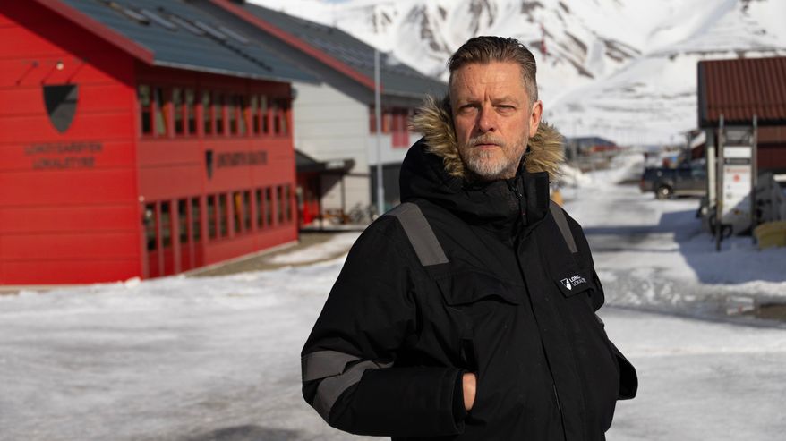 Terje Aunevik lokalstyrelsens ordförande, Longyearbyen.