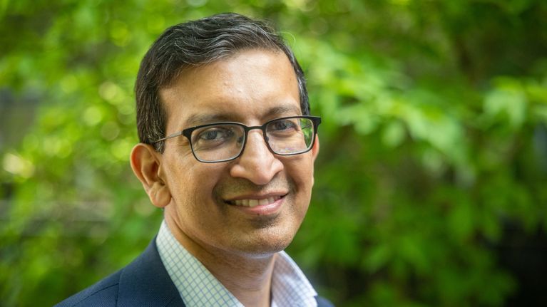 Photo shows Raj Chetty.