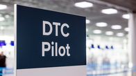 Kyltti jossa lukee "DTC pilot". 