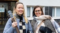 Kotkan seudun musiikkiopiston apulaisrehtori Riikka Pelo ja rehtori Sini Lavastre.