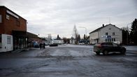 Teuvan keskustan kylänraittia.