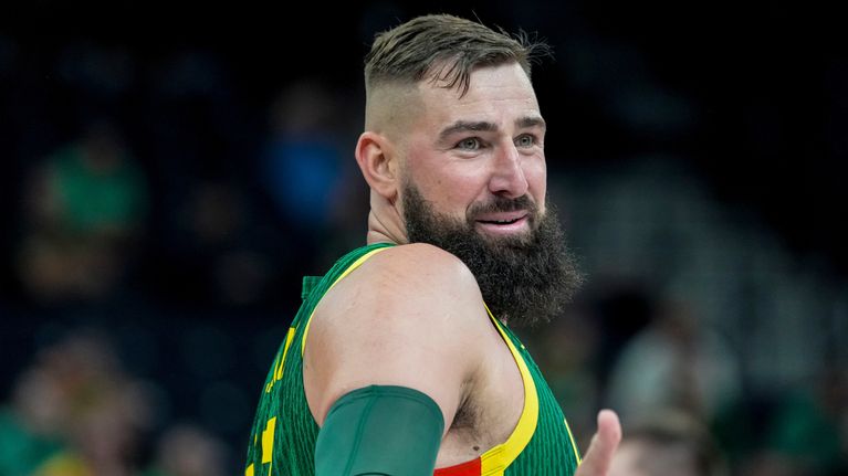 Jonas Valanciunas koripallon EM-kisoissa 2025.