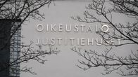 Vaasan oikeustalon seinä