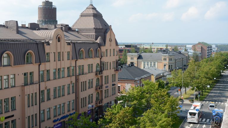 Vy över Vasa