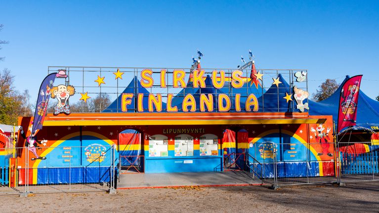 Sirkus Finlandian sisäänkäynti