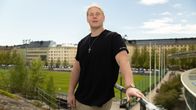 suomalainen amerikkalaisen jalkapallon pelaaja Olaus Alinen.