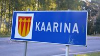 Kaarinan kaupungin kyltti.