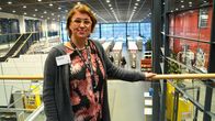 Malin Hollmén, chef för bibliotekstjänster i Borgå.