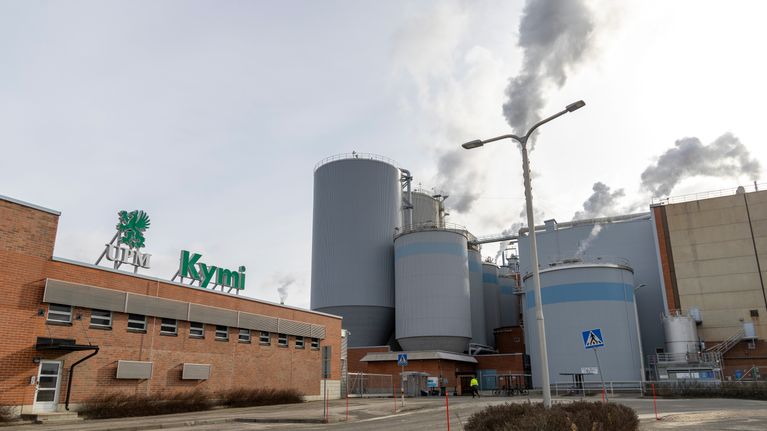 UPM Kymin tehdas.