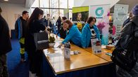 Kouvolan rekrytointimessut Kouvolan kaupungintalolla.