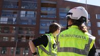 Palontutkijoita Helsingin Kalasatamassa.