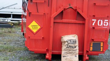container för djur som ska destrueras