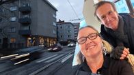 Cafe & Bakery Mimosa -kahvilan omistaja Mimmi Kirchberg ja Jason Segel.