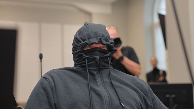 Mika Moring in court.