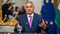 Unkarin pääministeri Viktor Orbán tiedotustilaisuudessa Slovakiassa 21.1.