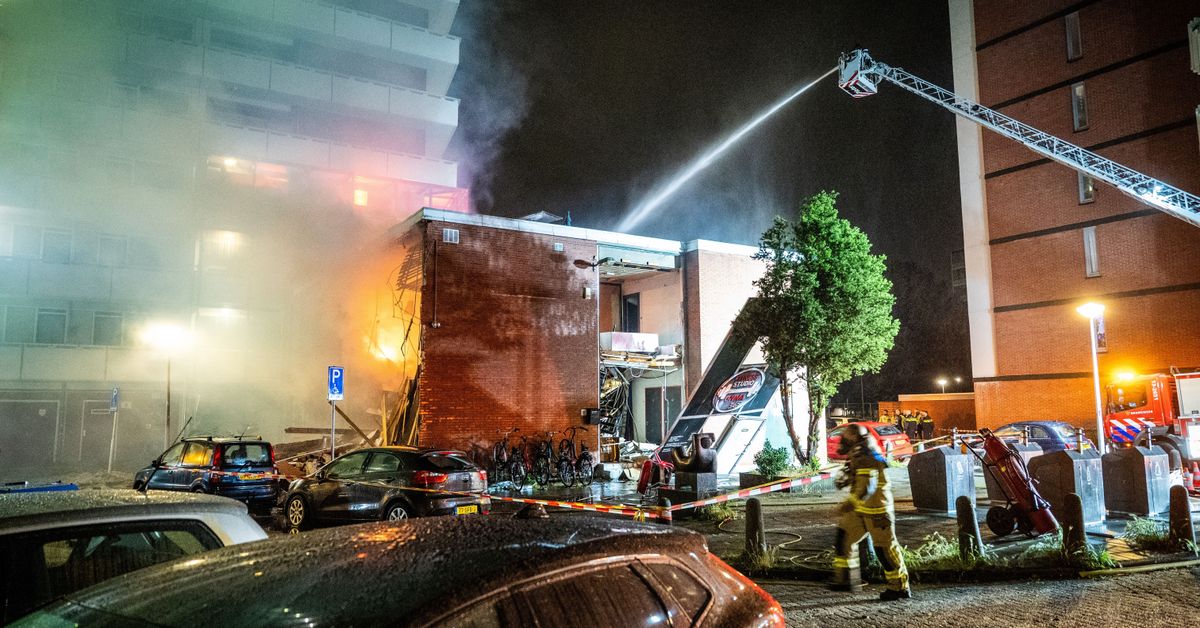 Räjähdys ja tulipalo kerrostalossa Amsterdamissa – ainakin s