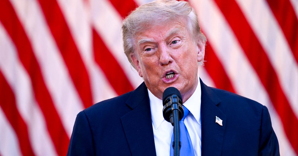 Trump kertoi asiasta omassa sosiaalisen median alustallaan. Kuva: Brendan Smialowski / AFP