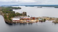 Kalson viilutehdas Kouvolan Vuohijärvellä.
