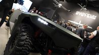 Fordondet Mandrill utställt på mässan Enforce Tac.