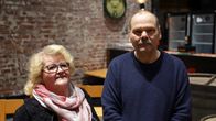 Sairaala-aktiivit Kari Nuopponen ja Arja Kiviaho-Tiippana.