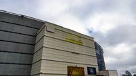 Helsingfors Arenan utan sponsorskyltar.