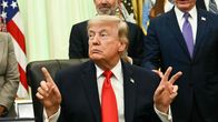 Trump Valkoisessa talossa.