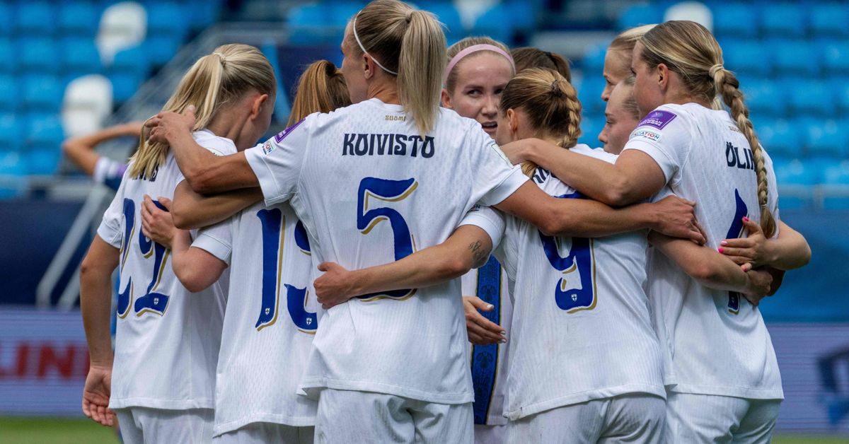 Finlands fotbollsdamer bjöd på efterlängtat målkalas – körde