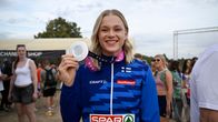 Wilma Heltelä sai EM-hopeamitalinsa.